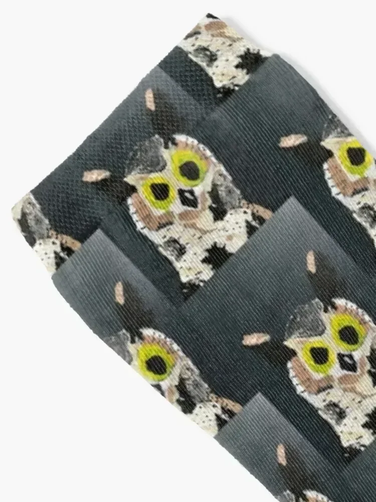 Great Horned Owl Deep In The Night Socks Antiskid soccer man sports and leisure shoes Socks Woman Men's