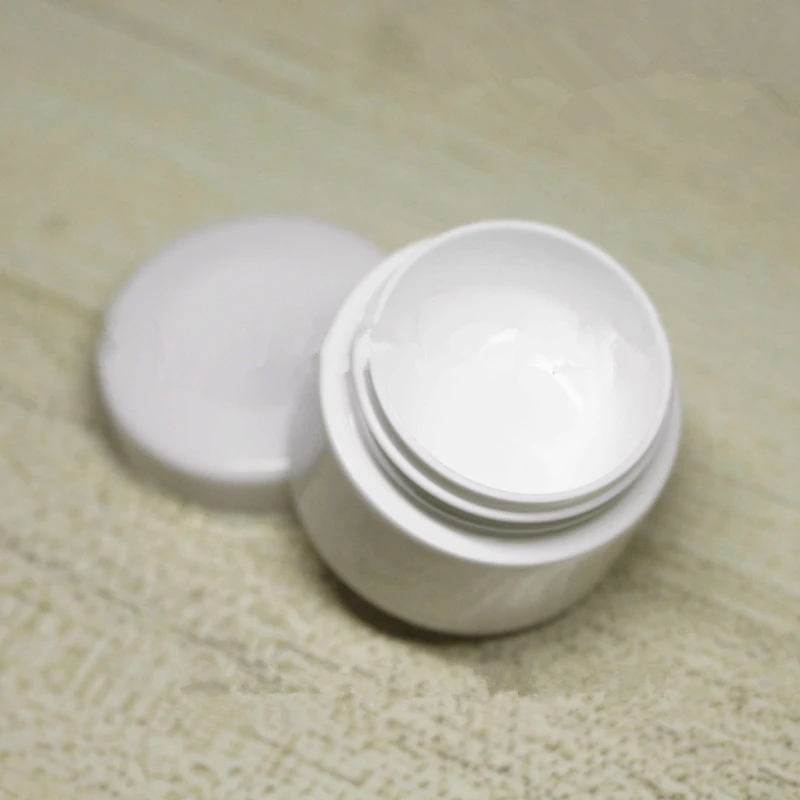 100pcs 10g Face Cream Jar Cosmetic Packaging Refillable Bottles Make Up Container Empty Mini Plastic Bottle Travel Sample Box