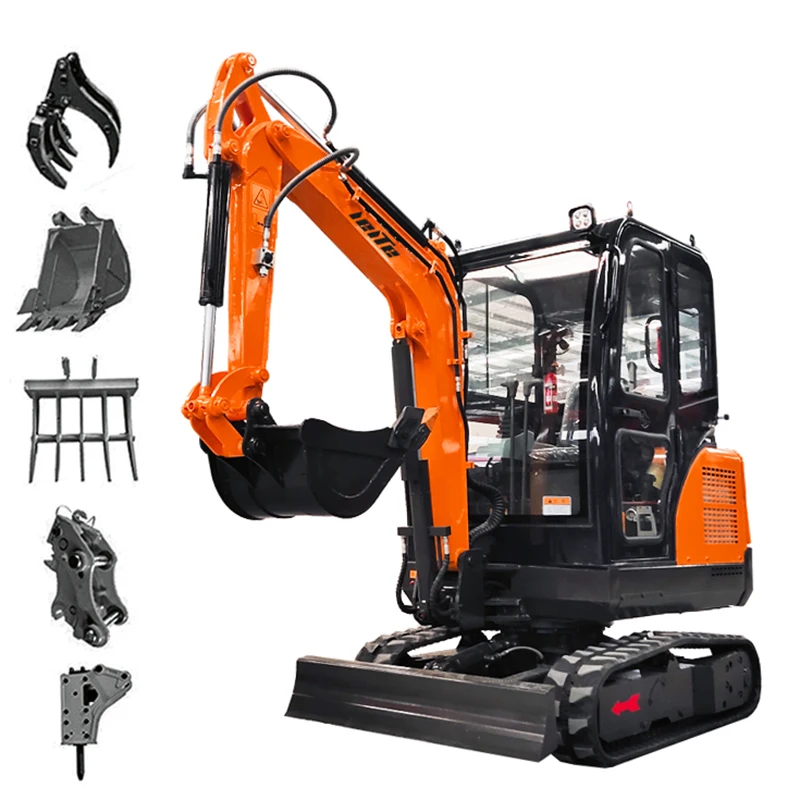 Trung Quốc 2ton 3ton 5 Tấn 10ton Bán Max Nổi Tiếng New Mini Bánh Xích Máy Xúc Ưu Đãi Vận Chuyển