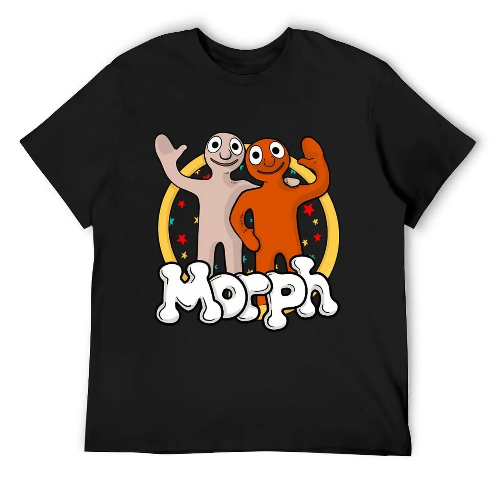 Morph And Chas Logo T-Shirt oversizeds for a boy anime tshirt aesthetic clothes t shirt for men