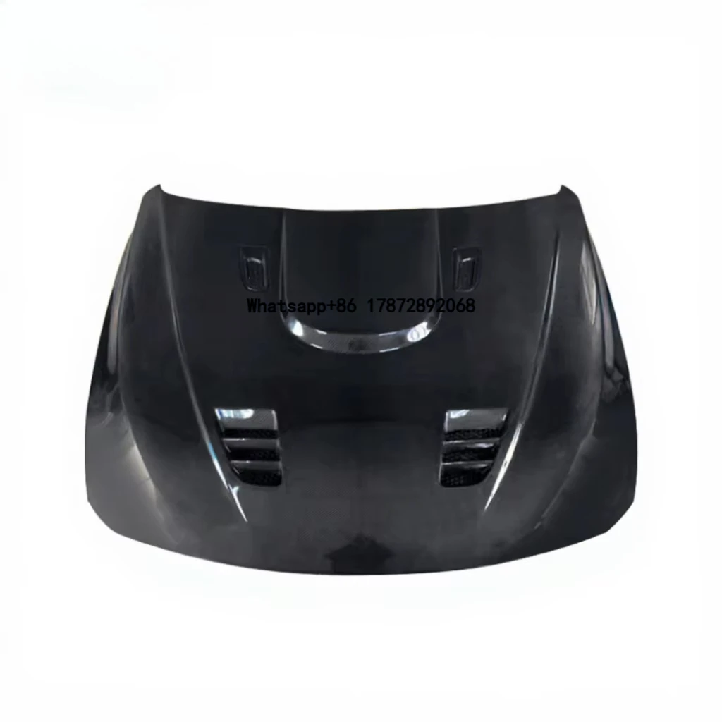 

3 Series F30 2012-2018 Carbon Fiber Perforated Engine Hood Modified Motion Style High Performance Bolts New Black