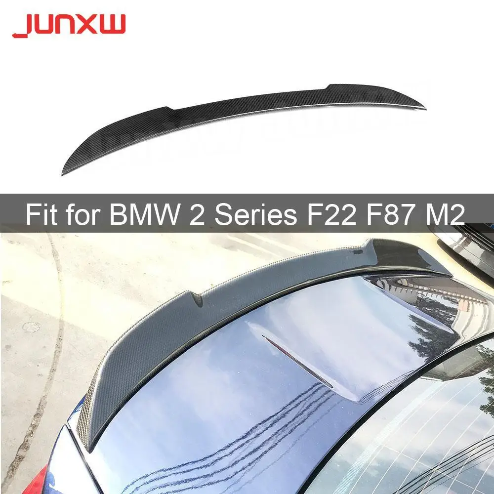 

Carbon Fiber Duckbill Rear Trunk Wing Spoiler Rear Deck Spoiler Car Wing for BMW 2 Series F22 F87 M2 Coupe 2014-2019 Car Styling