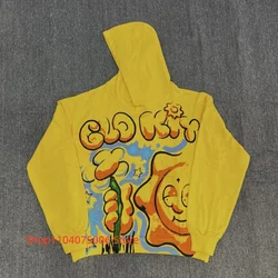 Glo Gang Cotton Hooded Sweatshirt Street Hip Hop Fashion Loose Fit Pullover Casual Unisex Jumper for Men Women