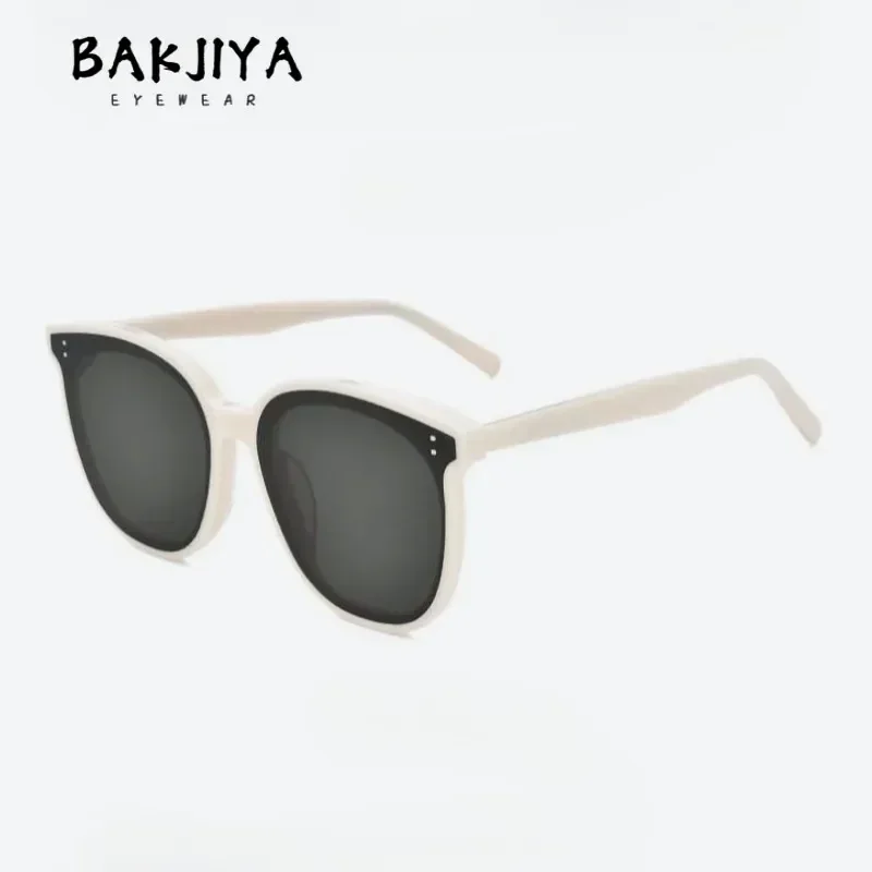 BAKJIYA New Fashion Men and Women Senior Acetate Sunglasses Luxury Designer Trend Style Outdoor UV400 Eye Protection Sun Glasses