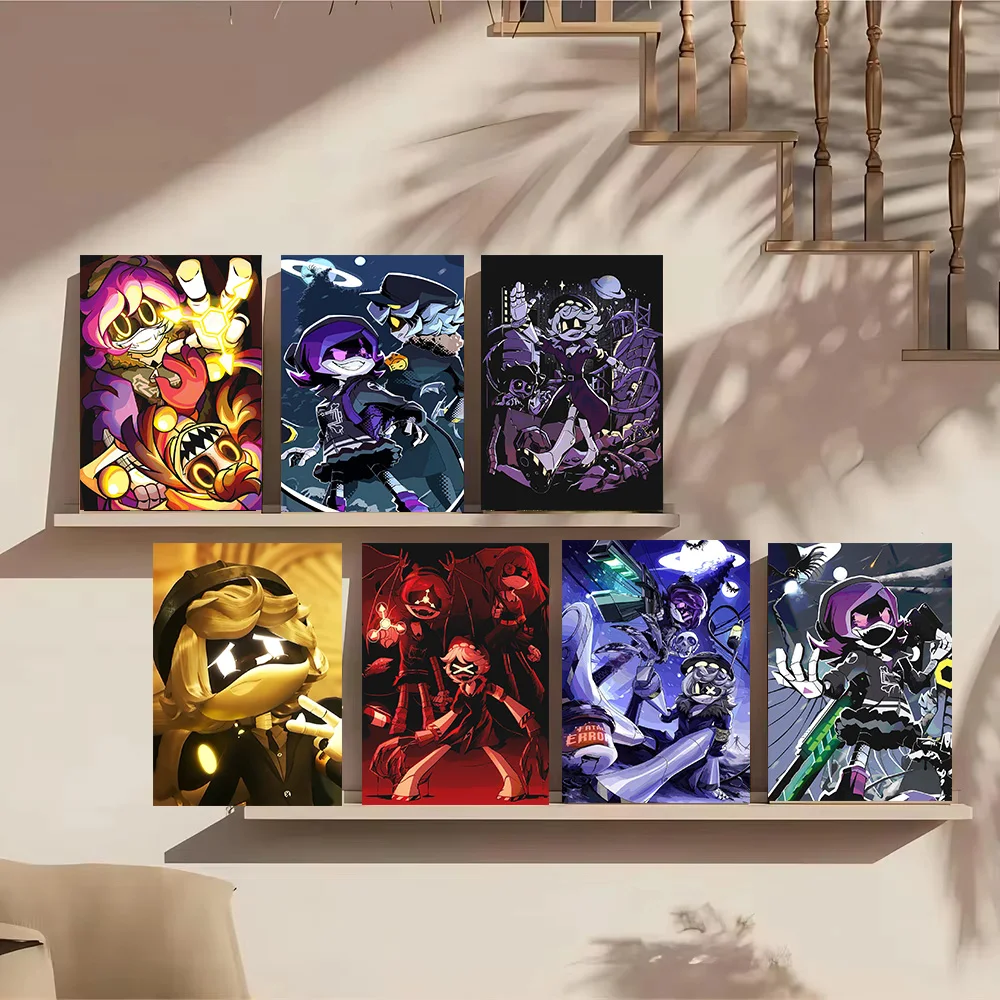 M-Murder D-Drones Series Anime-Poster, Druck auf Leinwand, Bilder für Zuhause, für Wohnzimmer und Schlafzimmer, Wanddekoration, moderne Dekoration