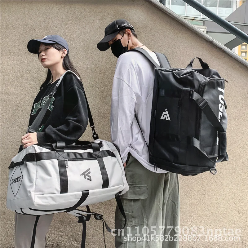 Large Capacity Waterproof Travel Bag Unisex Multi-Functional Lightweight Oxford Cloth Storage Luggage for Short Distances Urban