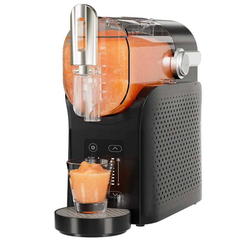 ماكينة طين، ماكينة صنع مشروبات Fro-Zen الاحترافية سعة 2 لتر، 5 برامج محددة مسبقًا وتحكم مستقل في درجة الحرارة، من أجل Frappes، Milkshake