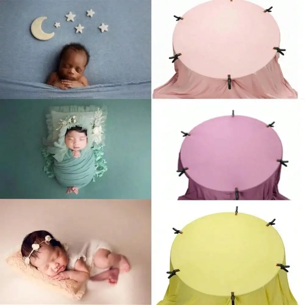 150X170cm Newborn Photography Props Backdrop Wrap Set Soft Fabrics Shoot Studio Accessories Baby Posing Frame Blankets Wraps