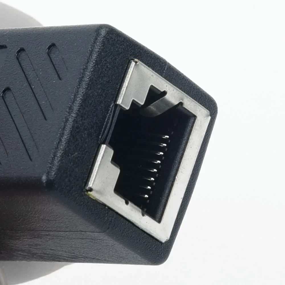 Konektor perempuan Ke perempuan kabel Ethernet jaringan LAN adaptor Internet Coupler Extender konverter ekstensi kabel PC