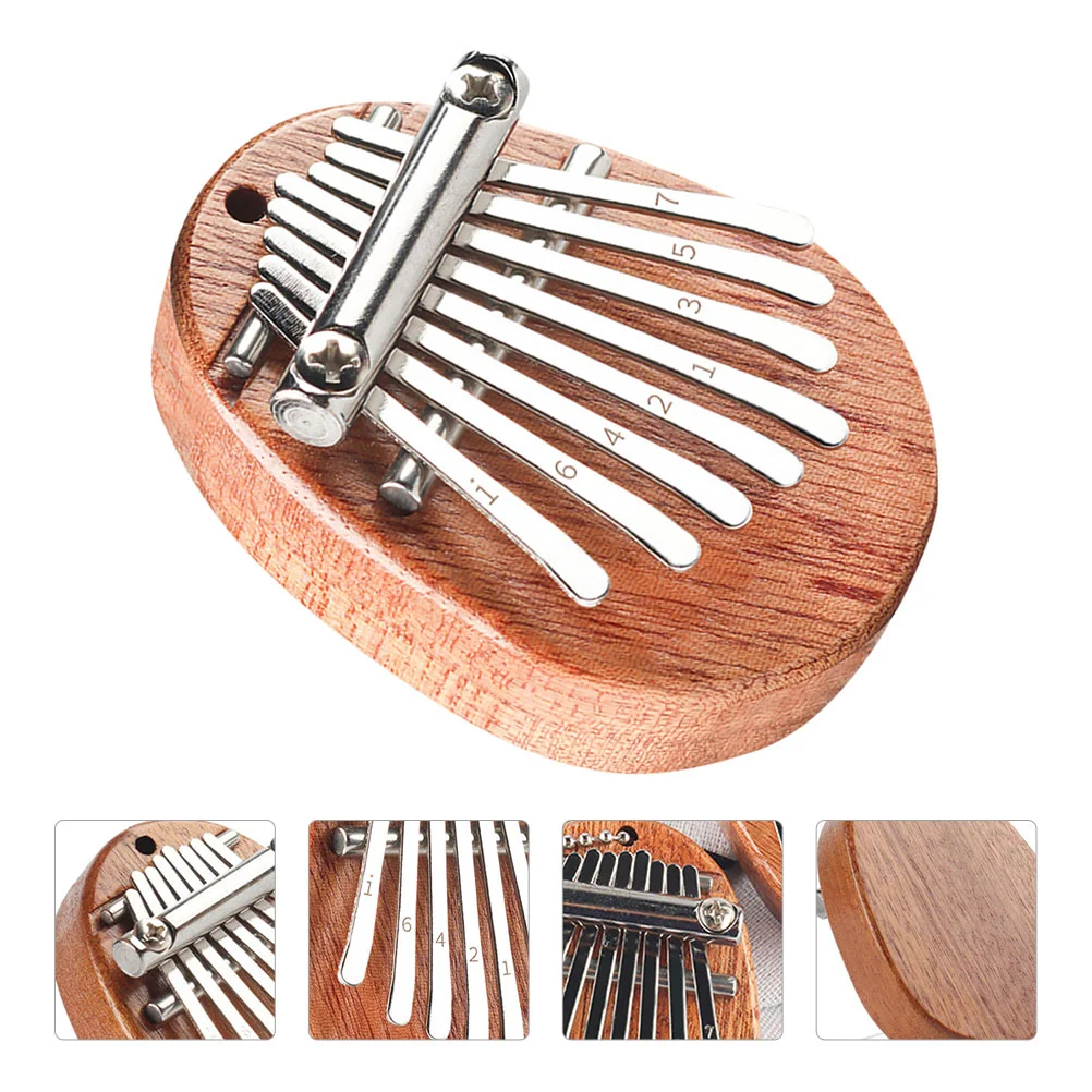 

Cat's Paw Piano Instrument Beginner Small Musical Wooden Thumb for Finger Lovely