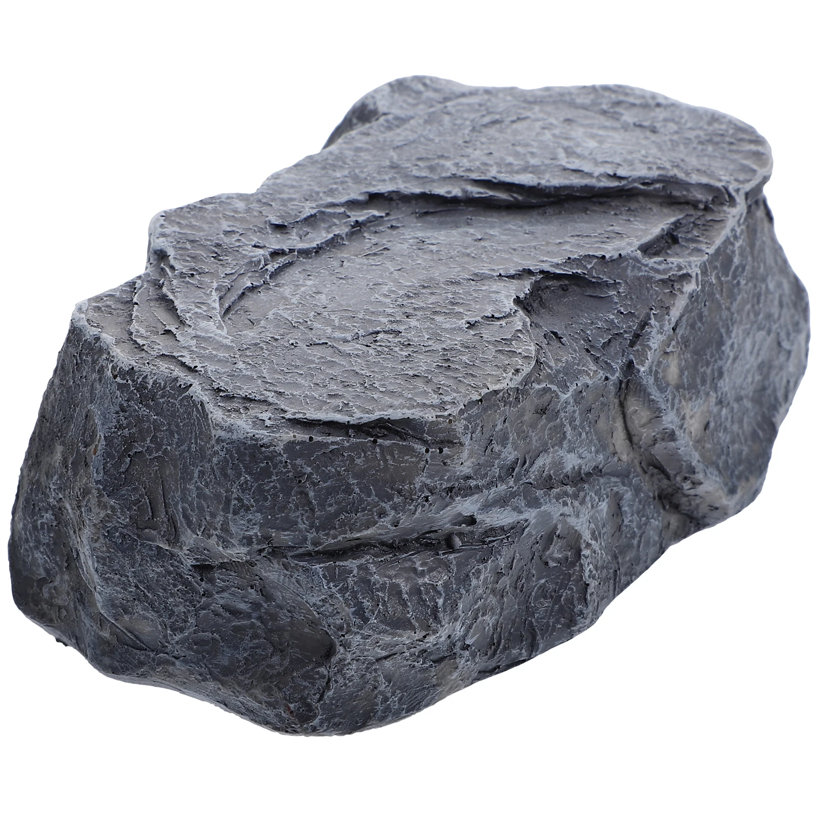 Outdoor Key Hider Resin Stone Shaped Storage Box For Spare Keys And Small Items