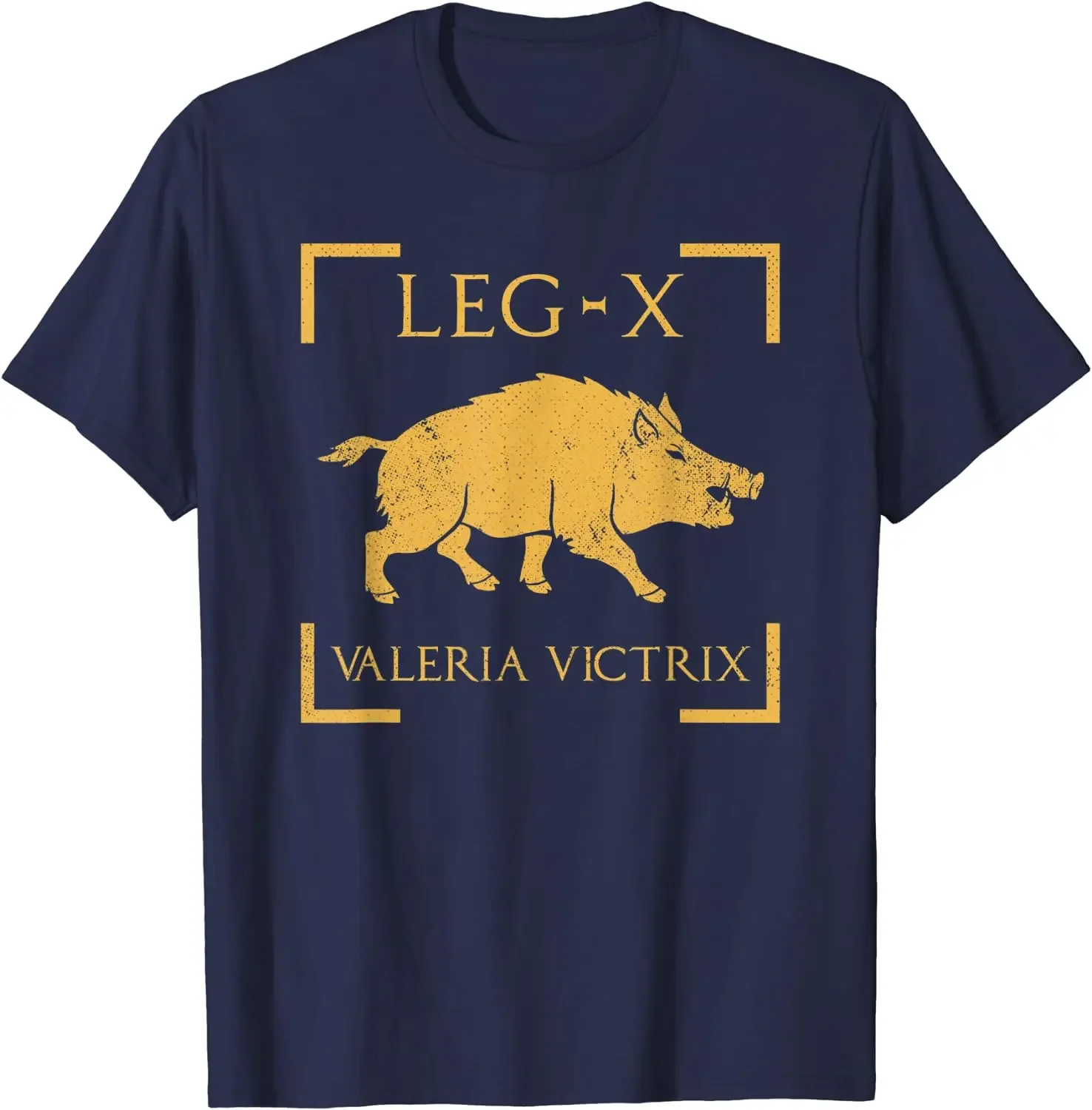Legio XX Valeria Victrix Boar Emblem Roman Legion T-Shirt 100% Cotton O-Neck Summer Short Sleeve Casual Mens T-shirt Size S-3XL