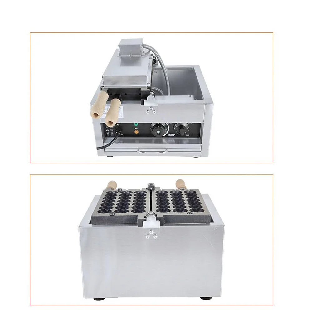 110 V/220 V 1500 W Commerciale Candied Haws Elettrico Waffle Maker Spiedini Macchina Per Waffle Uova Pelose Waffle Baker