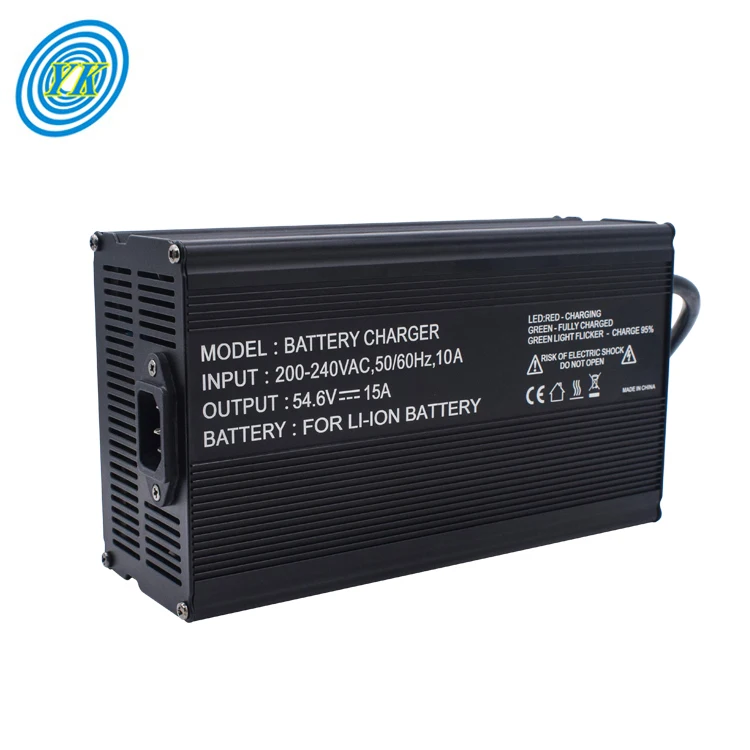 

YUCOO 72VDC LiFePo4 Battery Charger 87.6V(24S) 20A LFP Charger