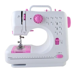 Mini Portable Electric Sewing Machine 12 Built-in Stitches for Home Travel DIY for Household