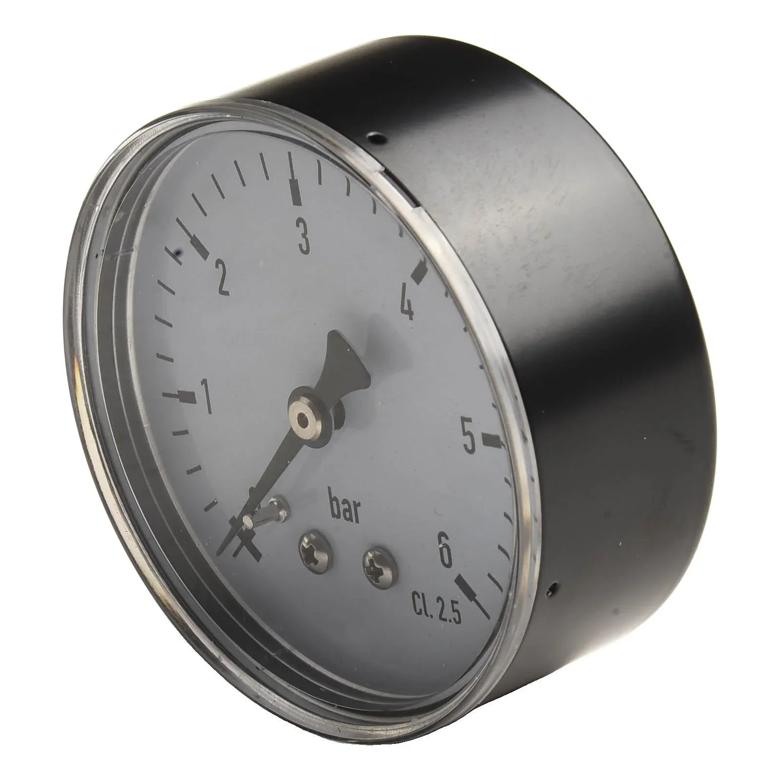 1 pz 1/4 Pollice NPT Compressore D'aria Pneumatico Idraulico Manometro Del Fluido 0-6Bar Quadrante Strumento di Misura Manometro Accessori