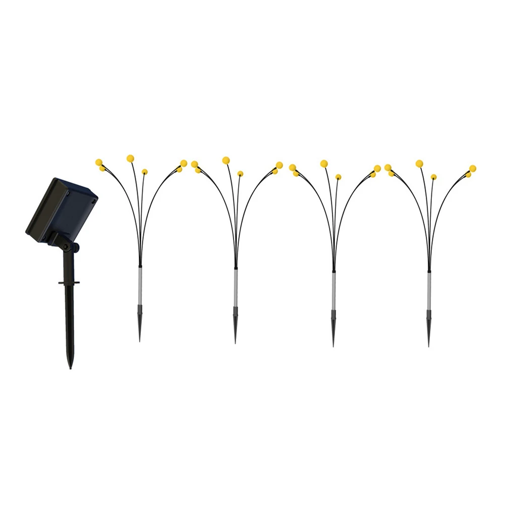 70 سنتيمتر الشمسية اليراع الديكور مصابيح إضاءة للمناظر الطبيعية IP65 مقاوم للماء الحديقة الألعاب النارية ضوء هدايا عيد الميلاد الديكور لحفلة عطلة