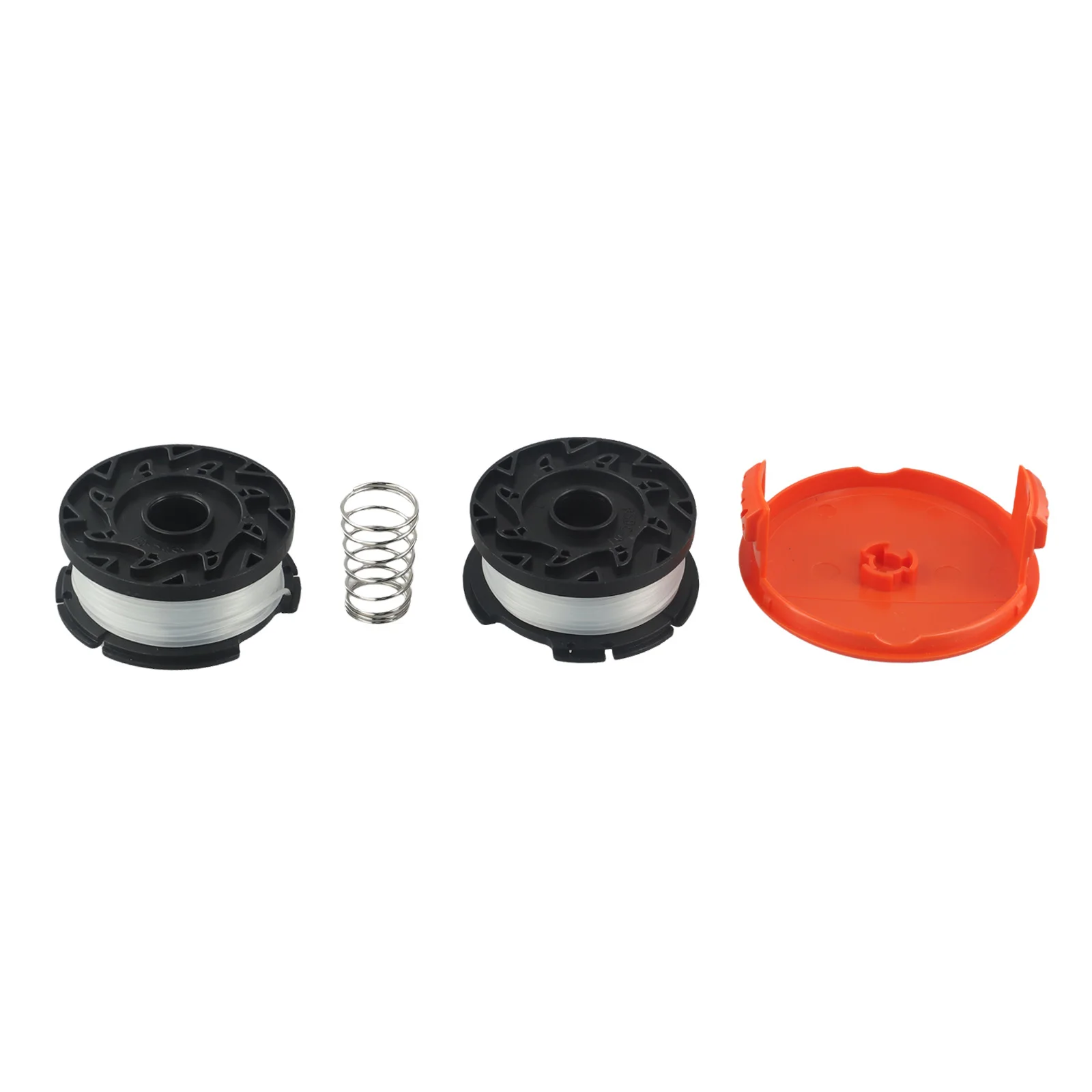 블랙 데커 스풀 라인 + 커버 STC1820PC /ST5530 /STC1815/ STC1820D 도구 부품용 자동 공급 시스템 교체