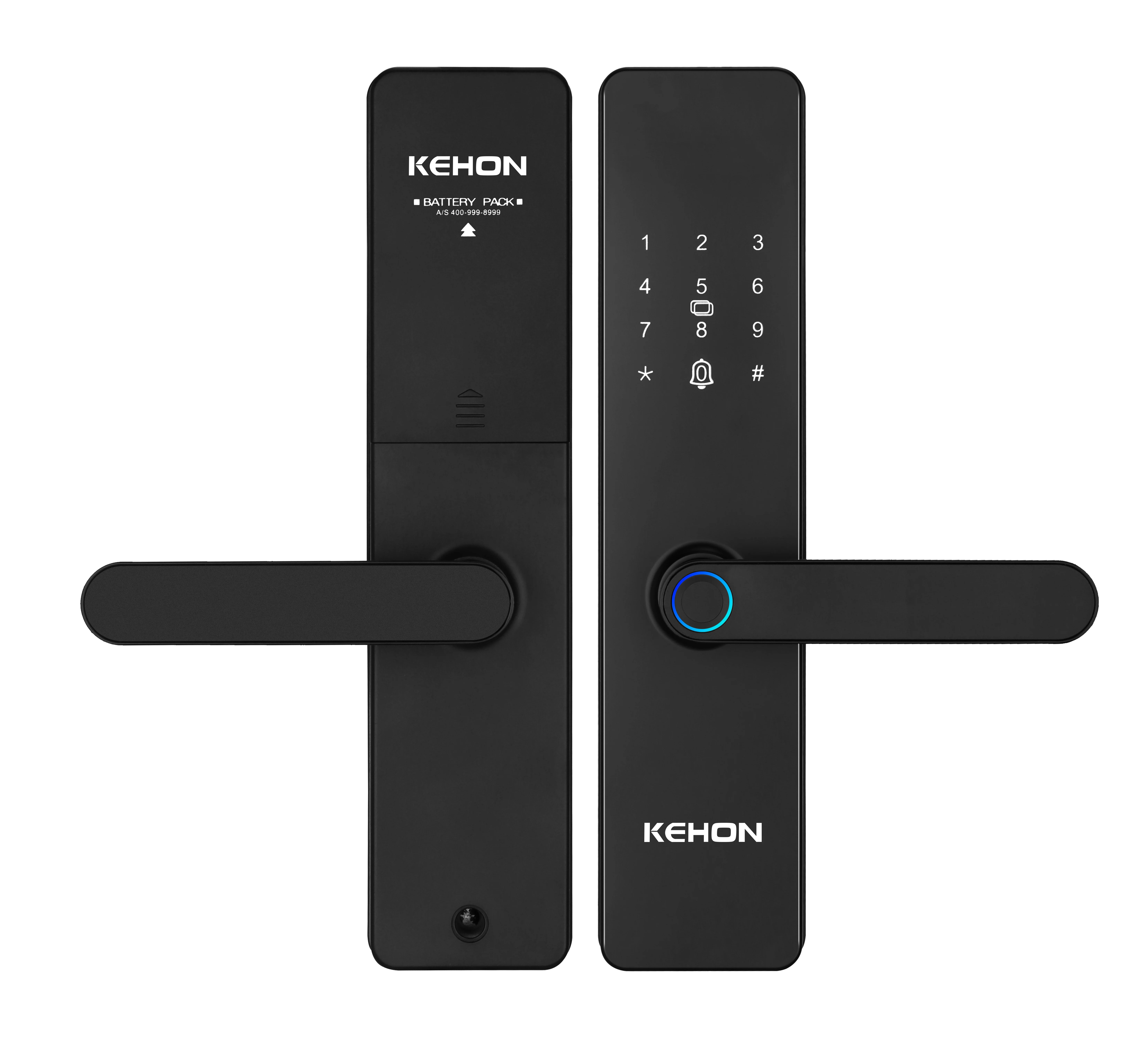 Door Lock Smart Keypad - Slimme deurvergrendeling met wifi, Tuya app-bediening,