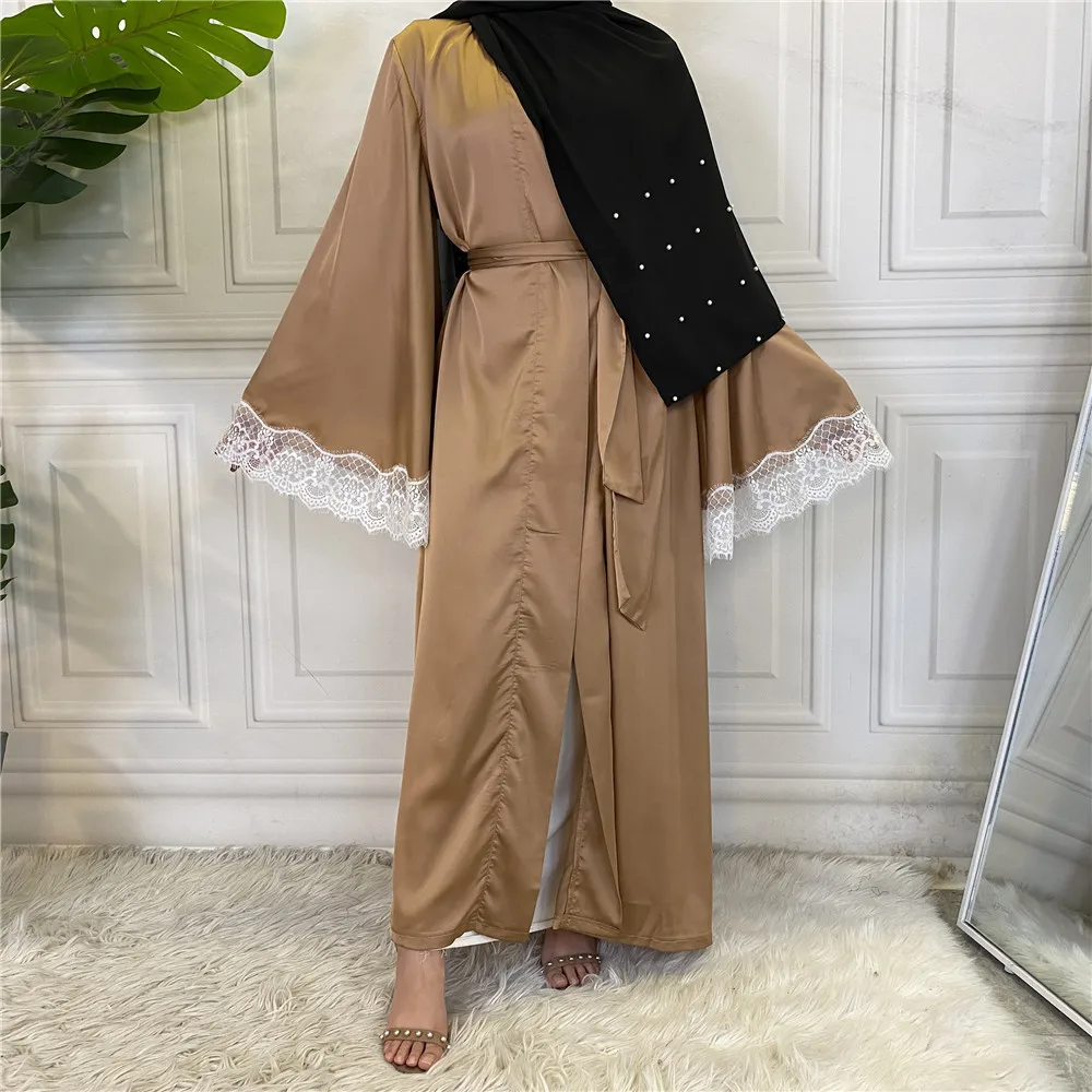 

Embroidery Open Abaya Dubai Kaftan Muslim Cardigan Abayas Dresses for Women Casual Kimono Femme Caftan Turkish Islamic Clothes