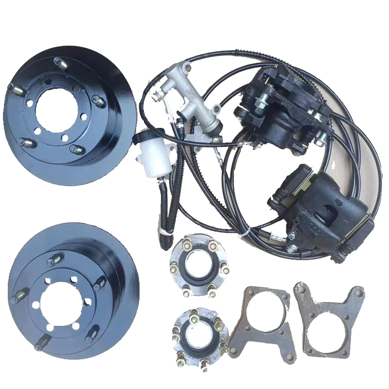 Fully suspended high-power five-hole tire disc brake refitted motorcycle three-wheel load electric refitted disc brake