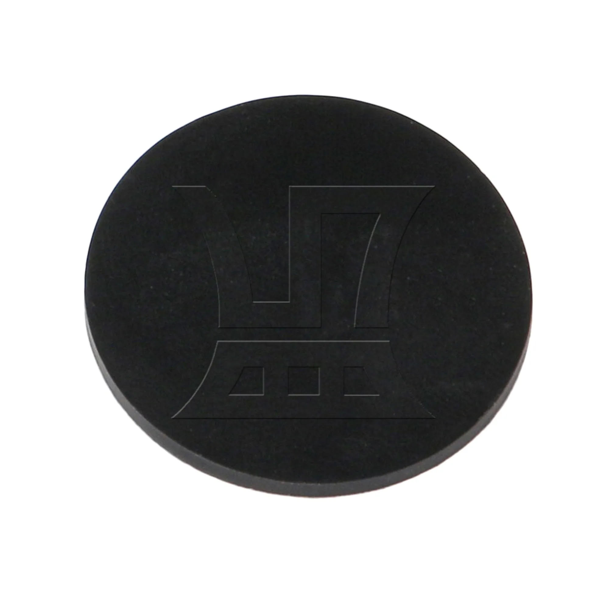 

BQLZR 3.5x0.2cm Non Slip Self-Adhesive Round Silicone Feet Pad Black for Appliances