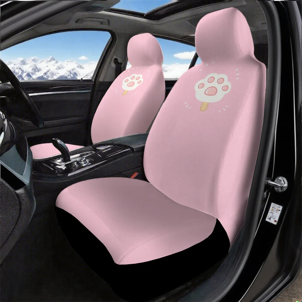 

- Front Row Car Seat Covers - [Personalized Trendy Minimalist Style Pattern Printed Version] And Can Also Be Given As A Gift To