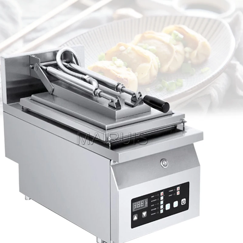 Commercial Electric Fried Dumpling Machine Japanese Style Fried Dumpling Machine Stainless Steel.