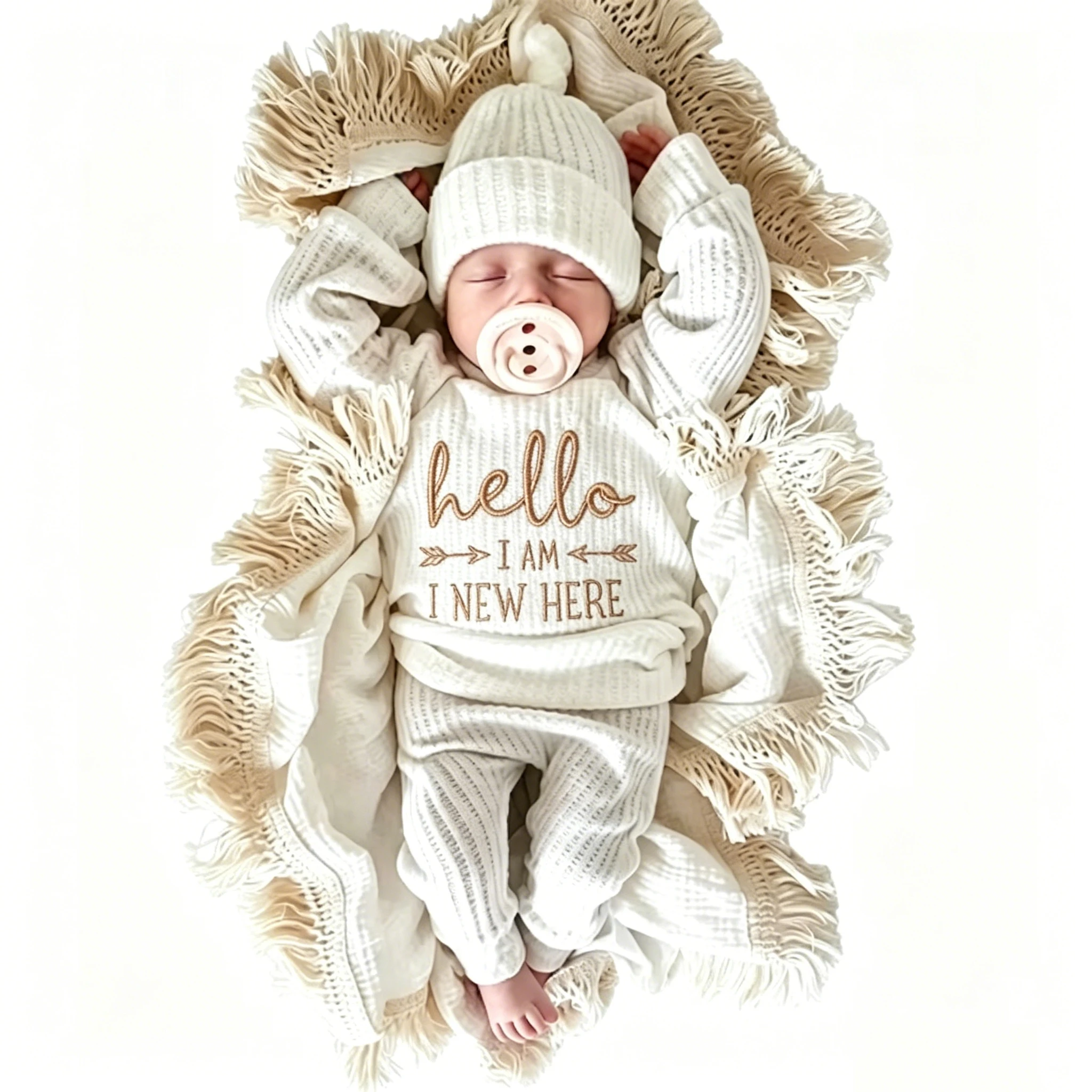 Thumbnail 2 - #31 Best Baby Knit Hat Sets to Buy In 2026