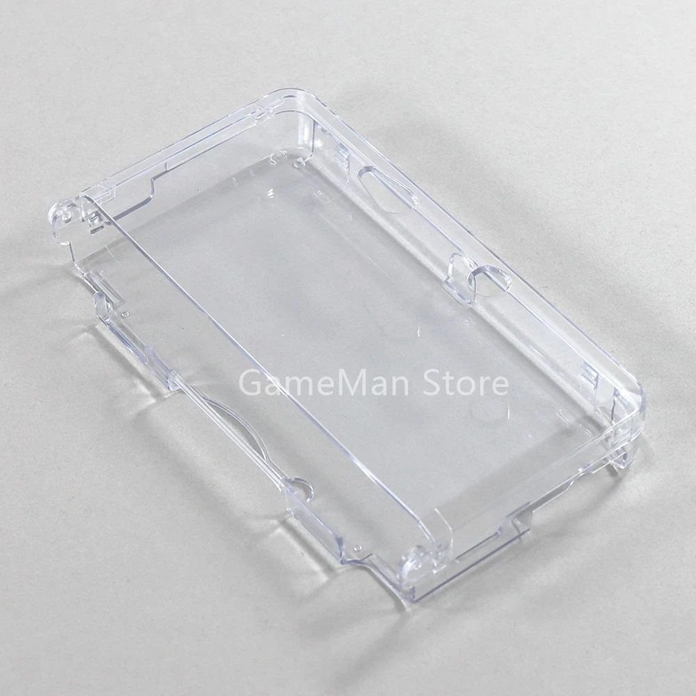 5 uds reemplazo de plástico transparente cristal transparente carcasa protectora dura funda de piel para Nintendo 3DS
