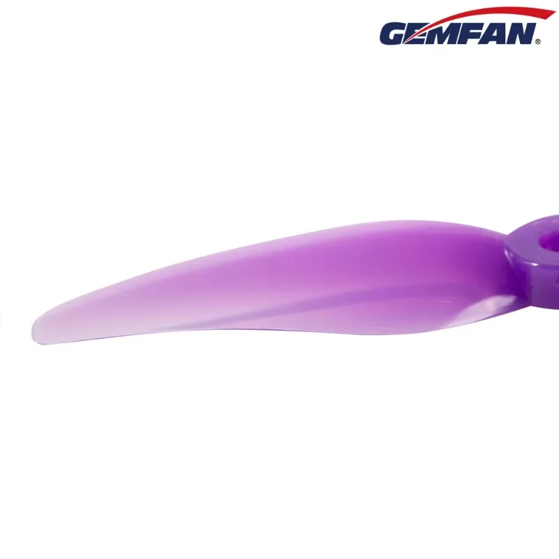 مروحة Gemfan JB Hurricane 51477، دعامات CW CCW مقاس 5 بوصات 3 شفرات لطائرة السباق بدون طيار FPV Freestyle، سلسلة التوقيع الطيار