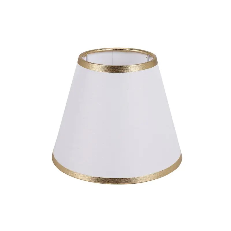 

A76K Drum Lamp Shade Dustproof Barrel Shape Cloth Lampshade Table Floor Chandelier Light Replacement For Home Office White