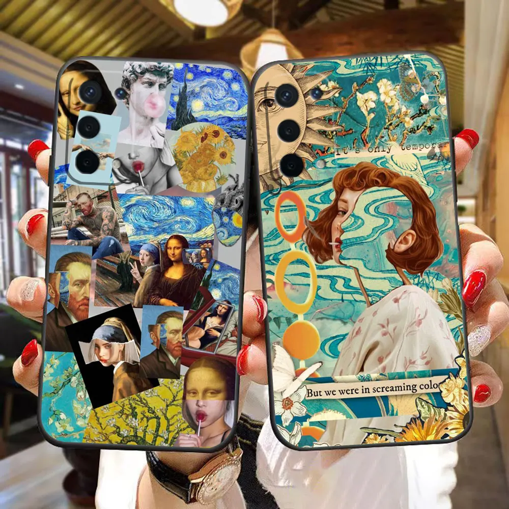 Ancient Greek Aesthetic Art Phone Case For OPPO RENO 11 11F 10 8 8T 8Z 7 7Z 6 6Z 5 5F 4 3 2F FIND X3 Pro Case Funda Coque Shell