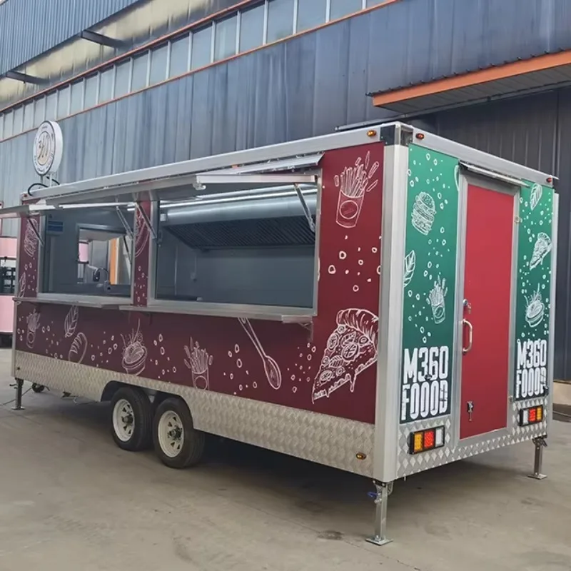 

Создайте свою мечту Прицеп для еды на заказ Персонализированный дизайн Макет Food Truck Отражайте свой уникальный бренд и кулинарное зрение сегодня