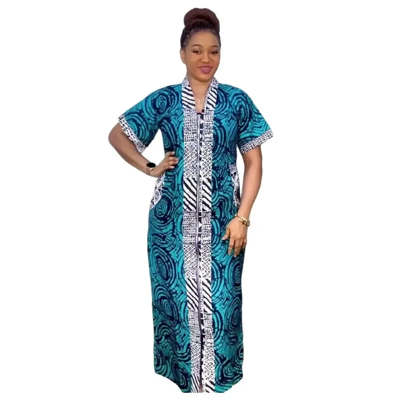 

African Turkey Plus Size Dresses For Women 2024 Autumn Wedding Party Gown Muslim Kaftan Abaya Ankara Dashiki Outfits Boubou