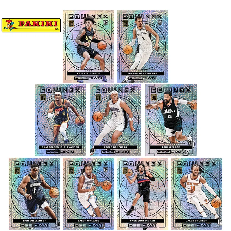

Panini 2023-24 NFT Beast of NBA Keyonte George Cade Cunningham Victor Wembanyama DIY Баскетбольная звезда Коллекционные карты Подарок на день рождения