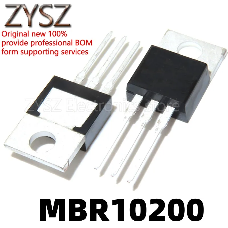 1PCS MBR10200CT 10A200V in-line TO-220 Schottky triode B10200G