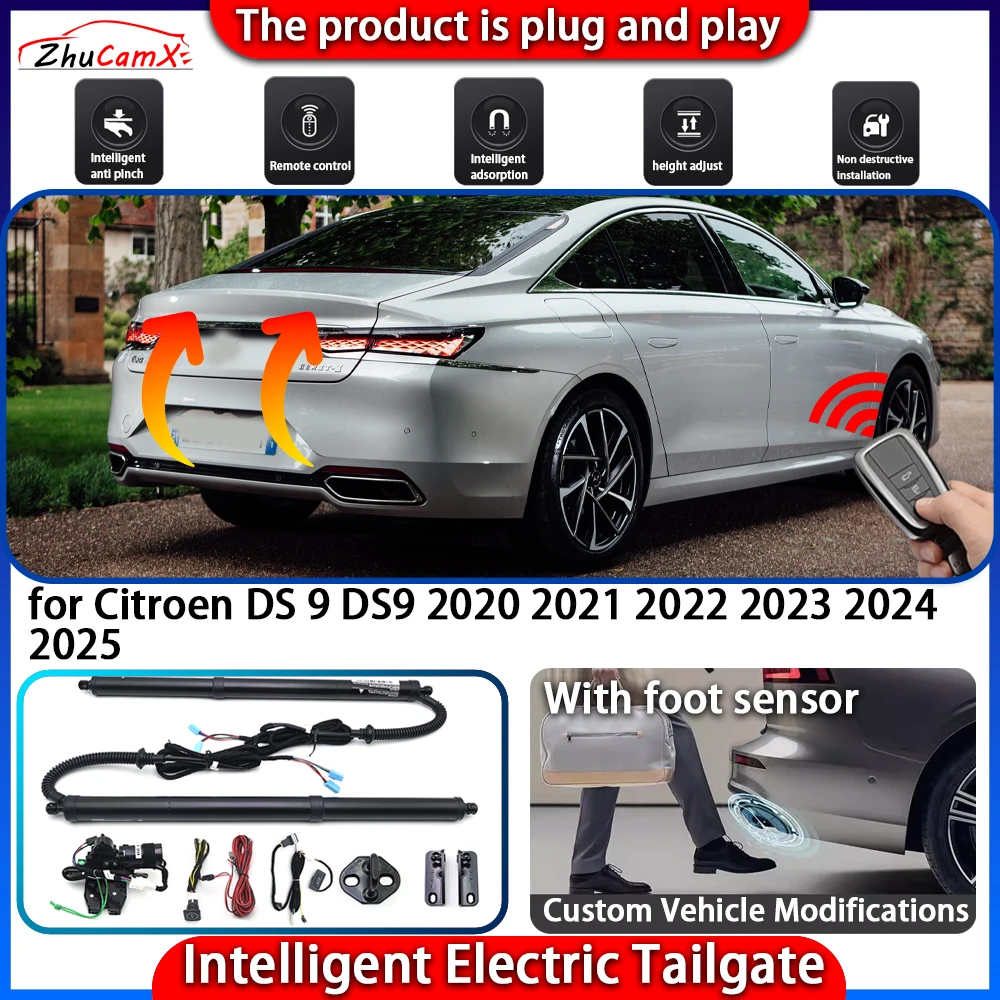 

Smart Powered Tailgate System for Citroen DS 9 DS9 2020 2021 2022 2023 2024 2025 Automatic Intelligent Electric Trunk Lift