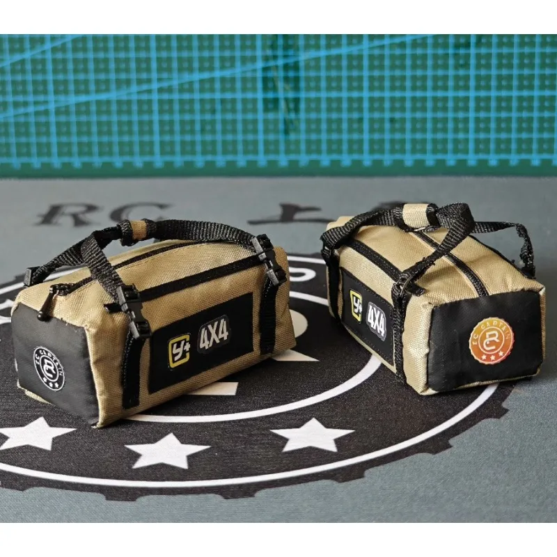 Model symulacyjny torby bagażowej samochodu Części dekoracyjne do 1/10 1/8 RC Crawler Car TRX4 SCX10 RC4WD D90 D110 MK07 Tank 300 Wrangler