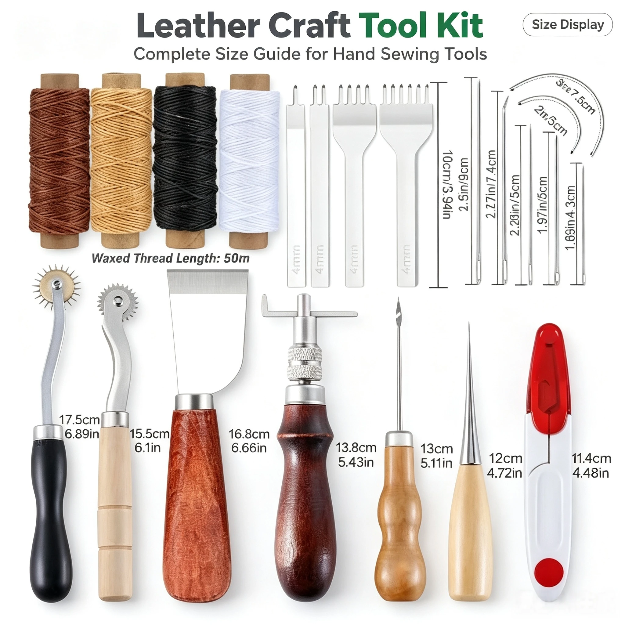 مجموعة أدوات الحرف الجلدية مع  - مراجعة Beginner Leatherwork Kit وسعره