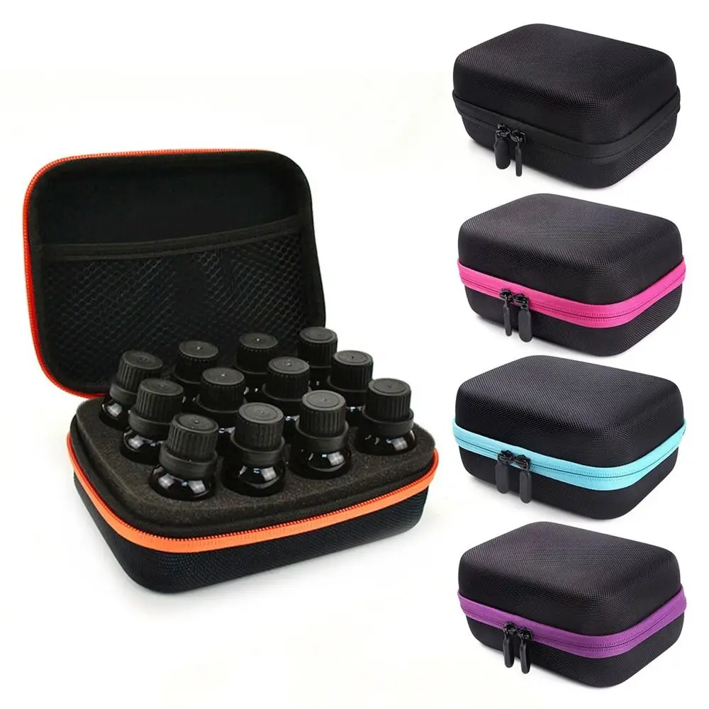Holder Carrying Hard Shell Travel Essential Oils Storage Storage Bag Carrying Case Perfume Box Essential Oil Case