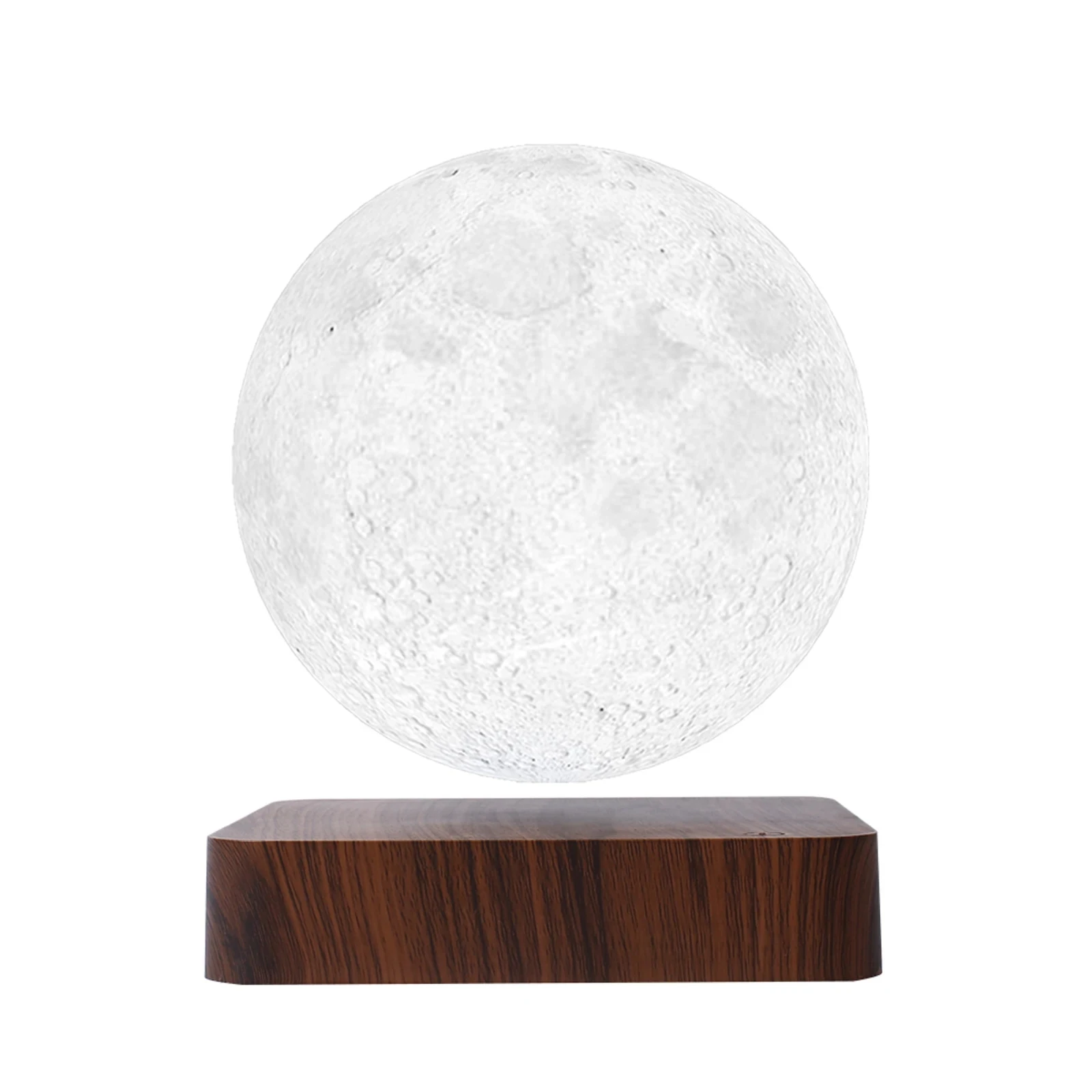 LED Night Light Indoor Desk Light Hot Sales Levitating Moon Lamp Creative Magnetic Table Lamp For Birthday Gift Business Gift