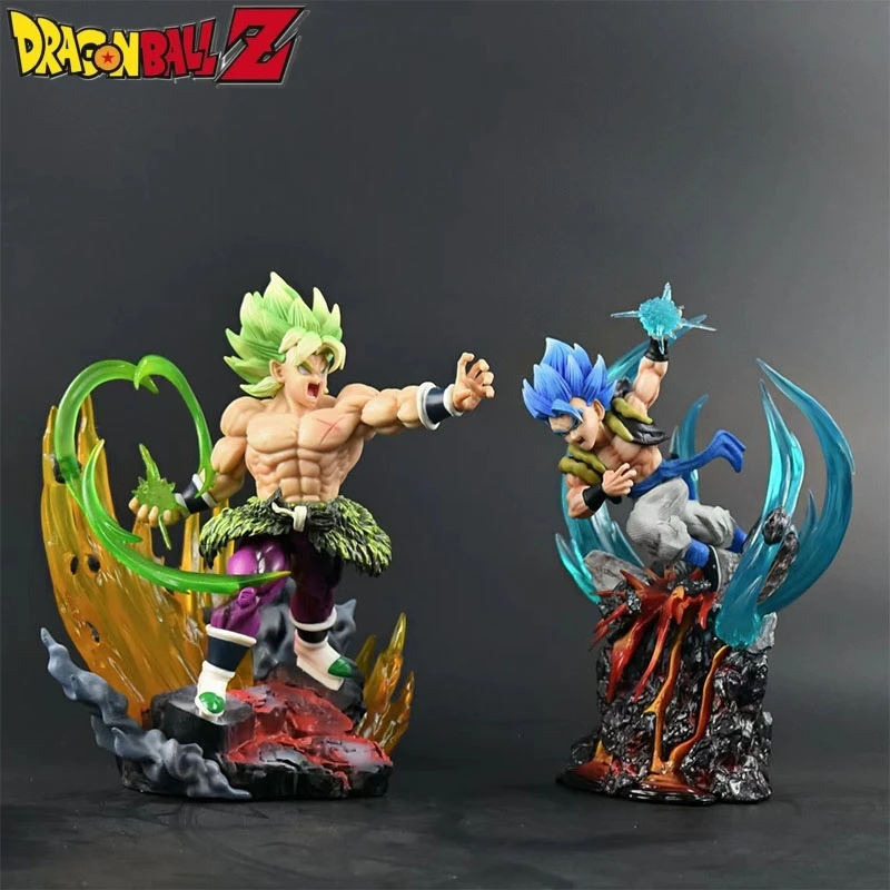 Seven Dragon Ball Action Figure Gk Wugeita Versus Broli Resonance Series Scene Hand Model Decoration Animation Decoration Toys