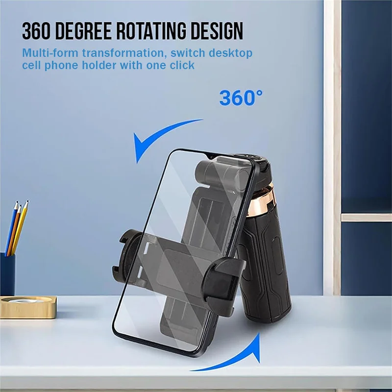 กระเป๋าแบบพกพามินิบลูทูธ Selfie Stick Telescopic ขาตั้งกล้องมัลติฟังก์ชั่นผู้ถือโทรศัพท์มือถือ Monopod แบบพับได้