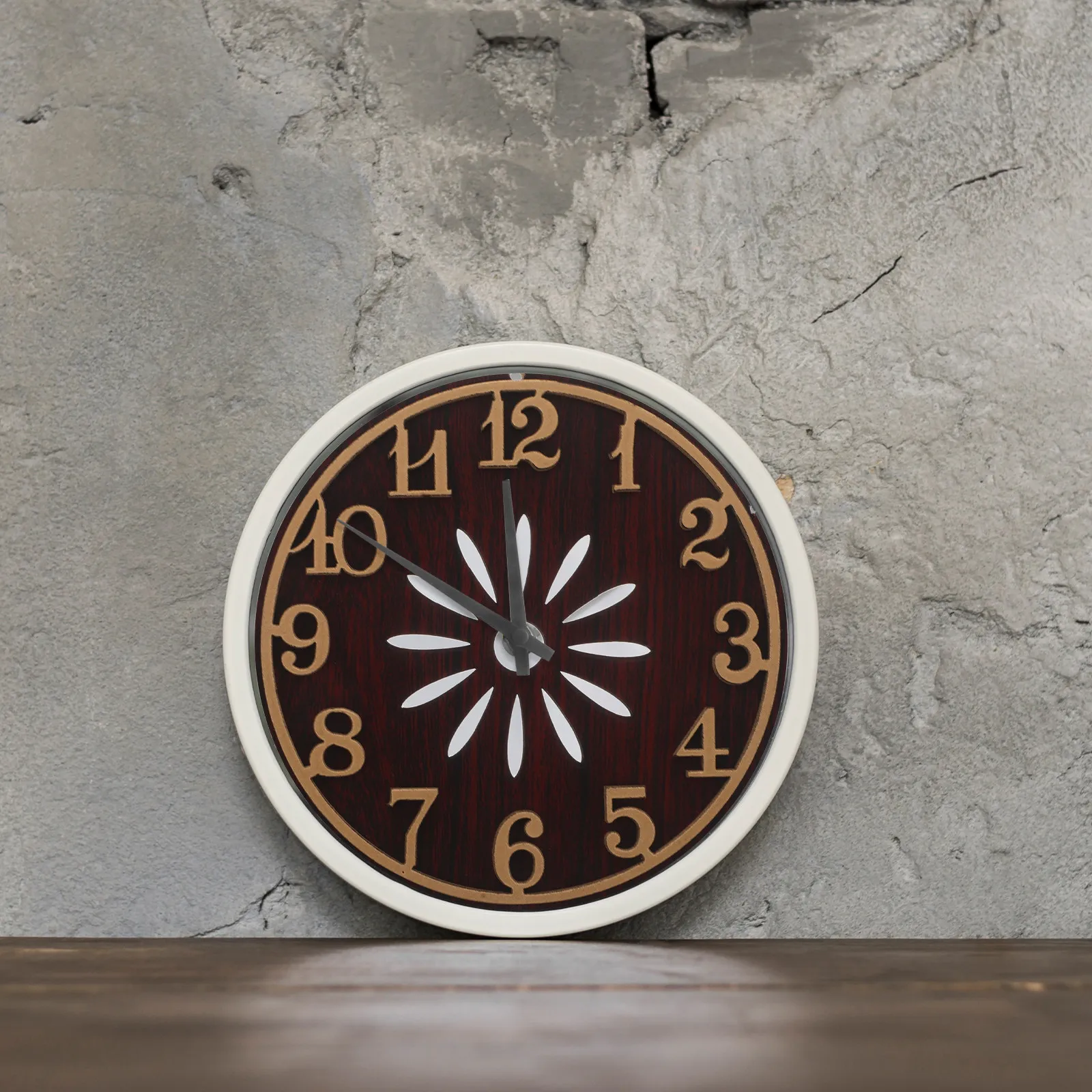Cuckoo Clock Dial Plate Replacement Elegant Vintage Wall Clock Dial Face Clear Markings Easy Install Silent Mechanism Parts