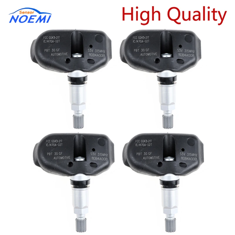 

YAOPEI 4X Tire Pressure Sensor For Honda MDX RL TL Odyssey Ridgeline OEM 06421-S3V-A04 315MHZ TPMS Sensor