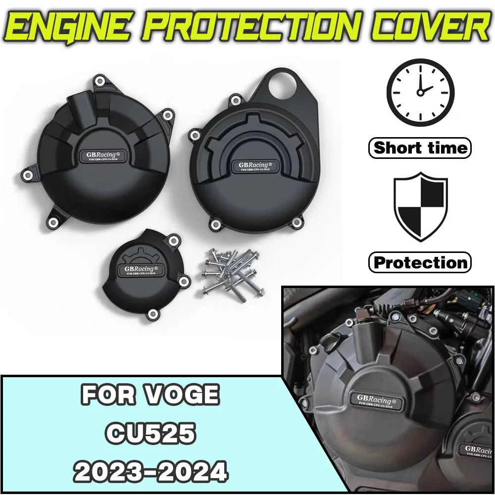 

For VOGE MOTO CU525 2023-2024 For GBRacing Motorcycle modification accessories Engine Protection Cover