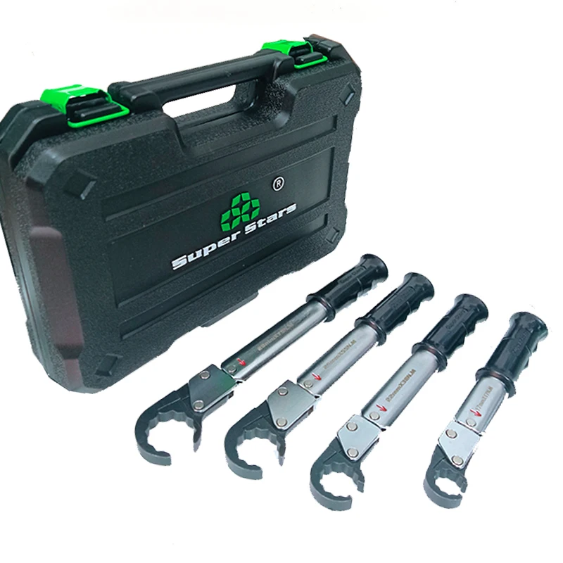 

Ratchet Torque Wrench DSZH ST-02L refrigeration Air Conditioning Repair Tool Open End Wrench Copper Cap Bell Mouth Wrench Set