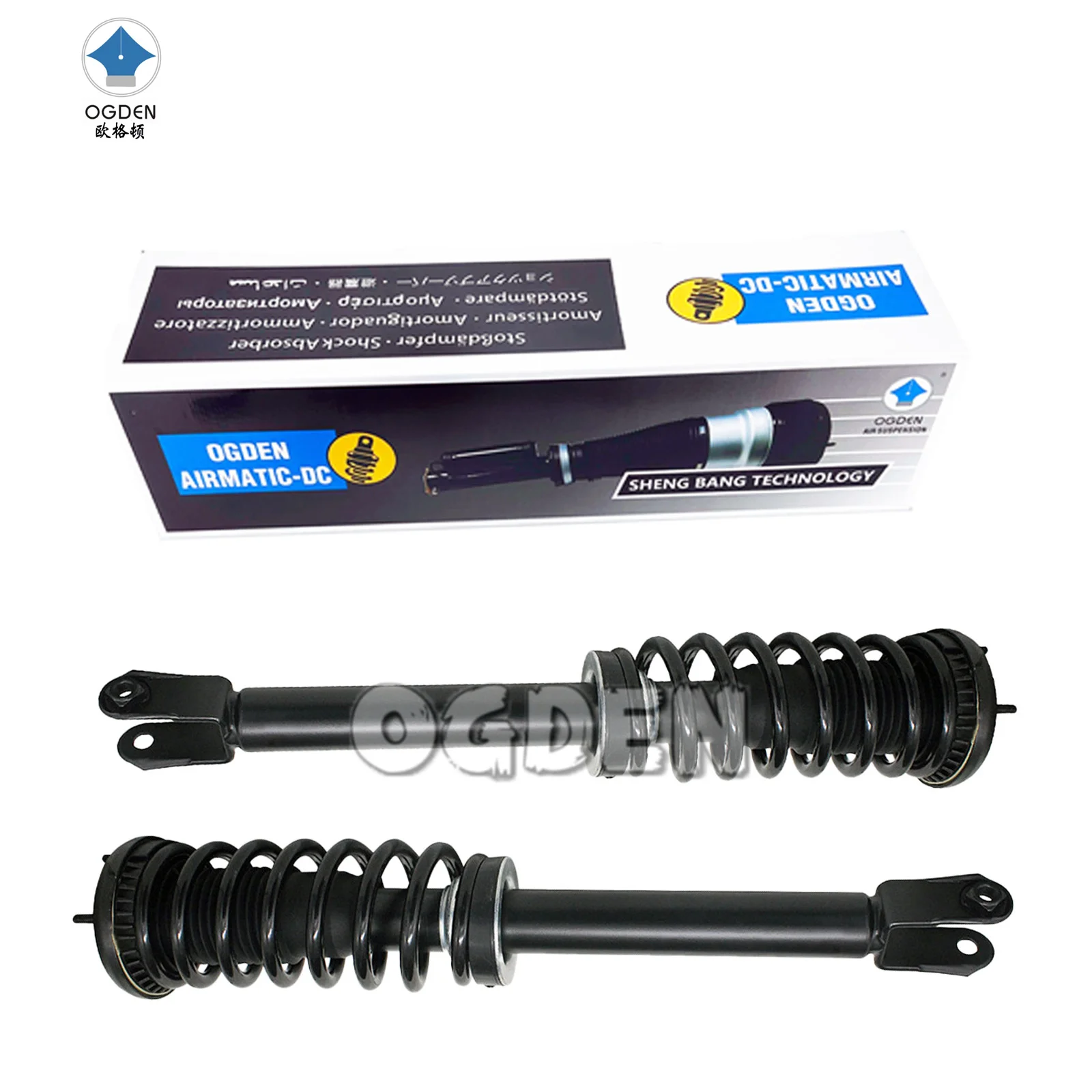 OGDEN 2PCS For Jaguar XF X250 front left+right spring shock absorber assembly 2009-2013 C2Z5526 C2Z5527