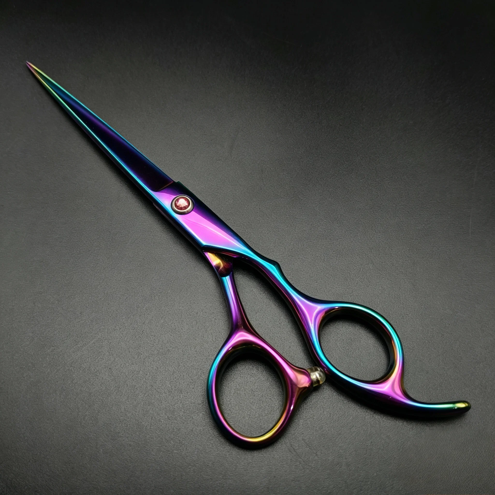 Freelander 6.0-inch Professional Hairdressing Scissors 440C Stainless Steel Damascus Pattern Thin Scissors for Hair Salon